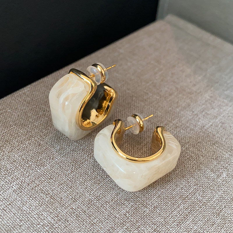 resin earrings