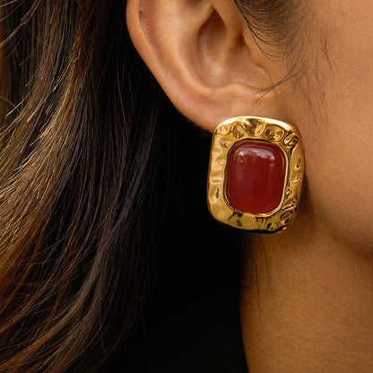 resin earrings
