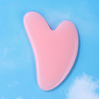Resin facial scraping board