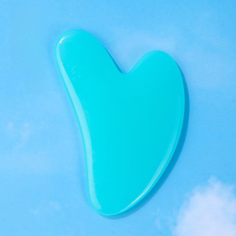 Resin facial scraping board