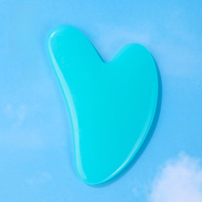 Resin facial scraping board