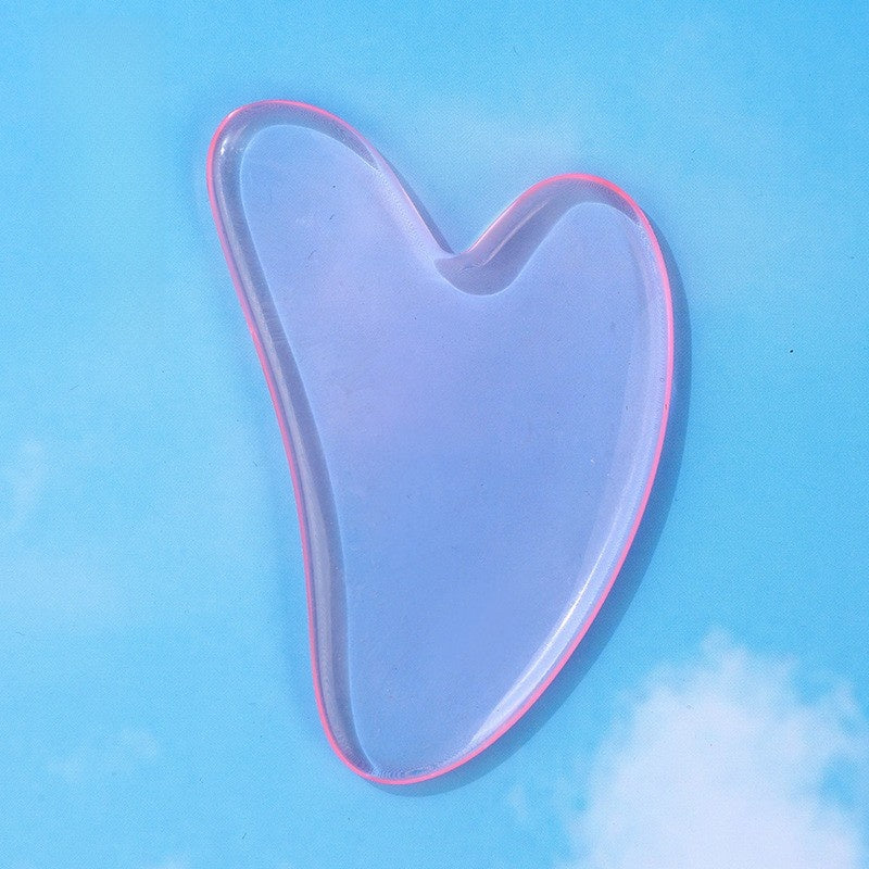 Resin facial scraping board