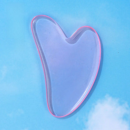 Resin facial scraping board