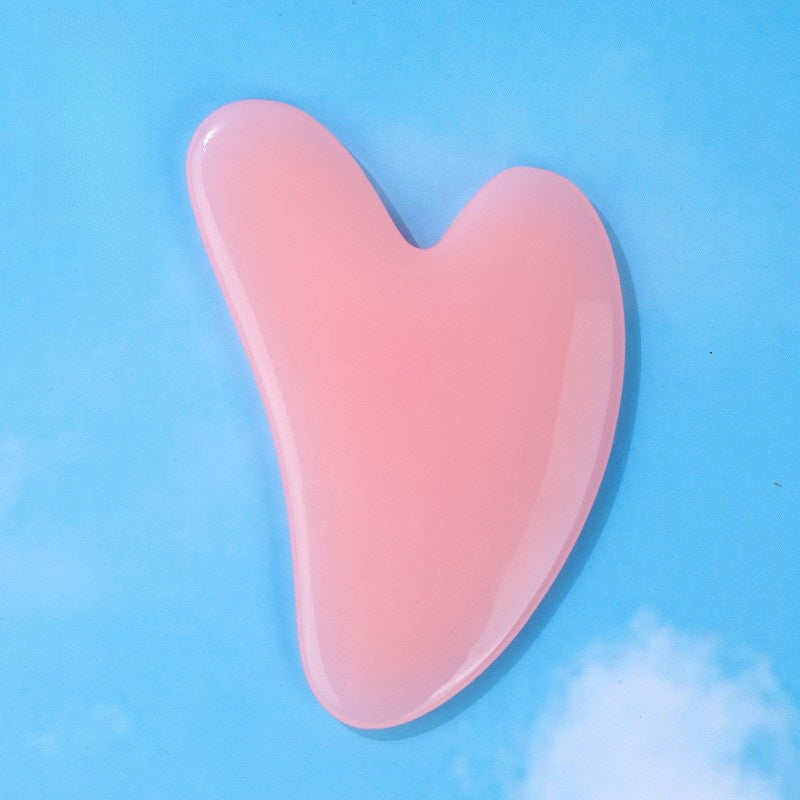 Resin facial scraping board