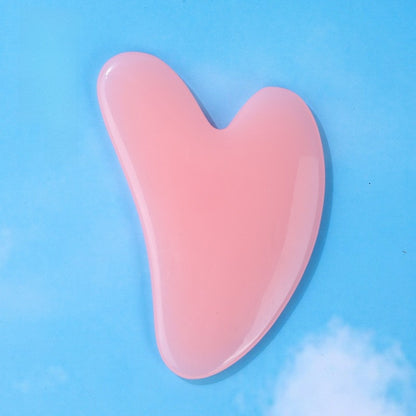 Resin facial scraping board