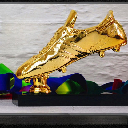 Resin Gold-Plated Football Trophy Souvenir