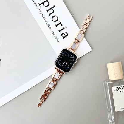 Resin Inlaid Metal Strap