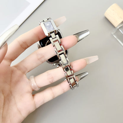 Resin Inlaid Metal Strap