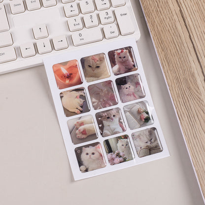 Resin journal stickers