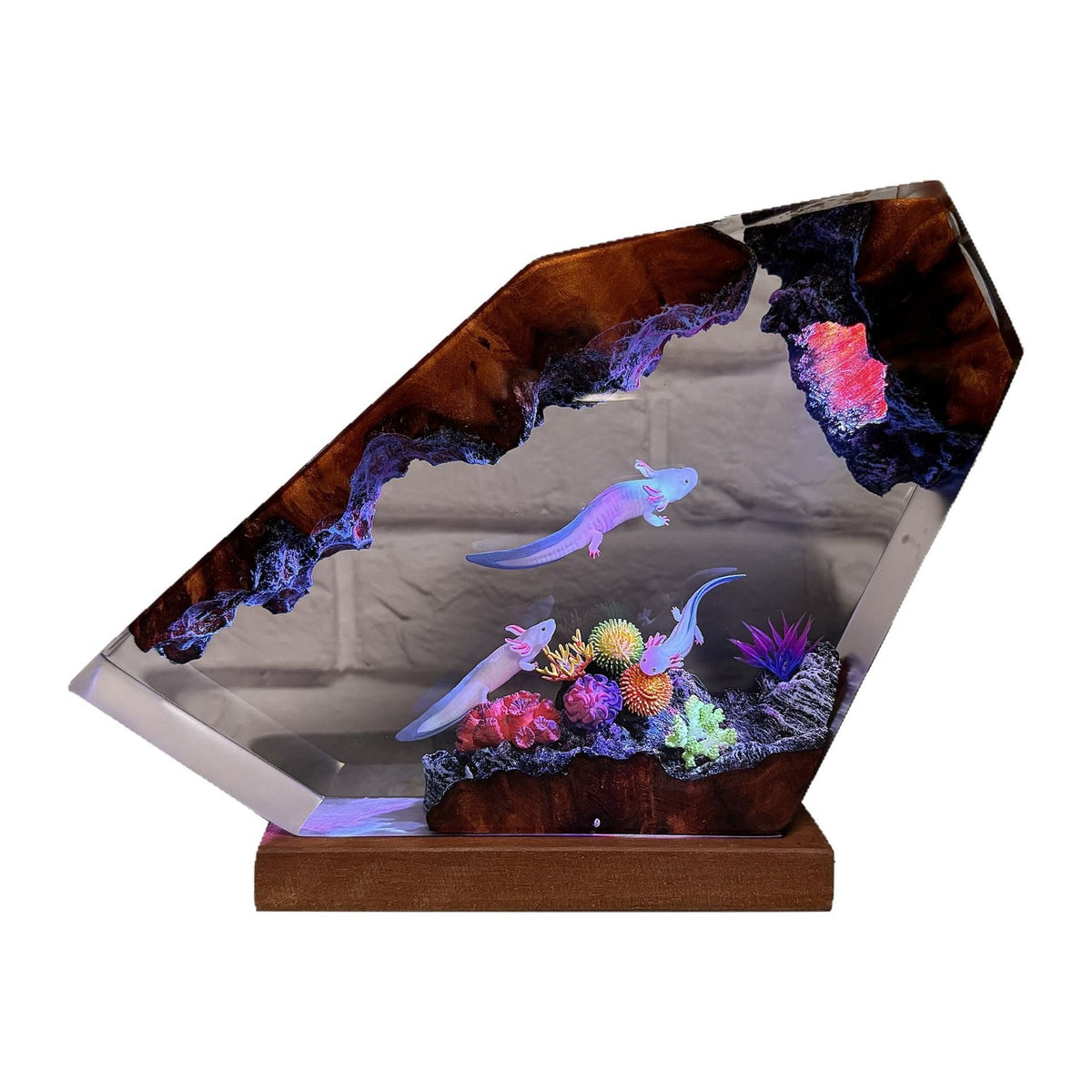 Resin lamp