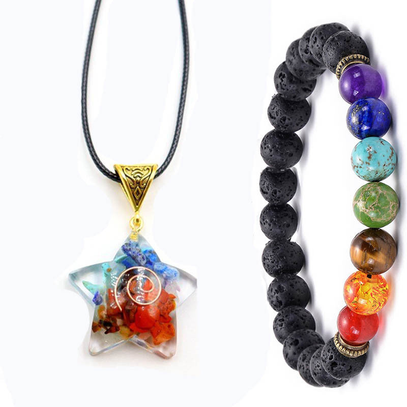 resin moon pendant