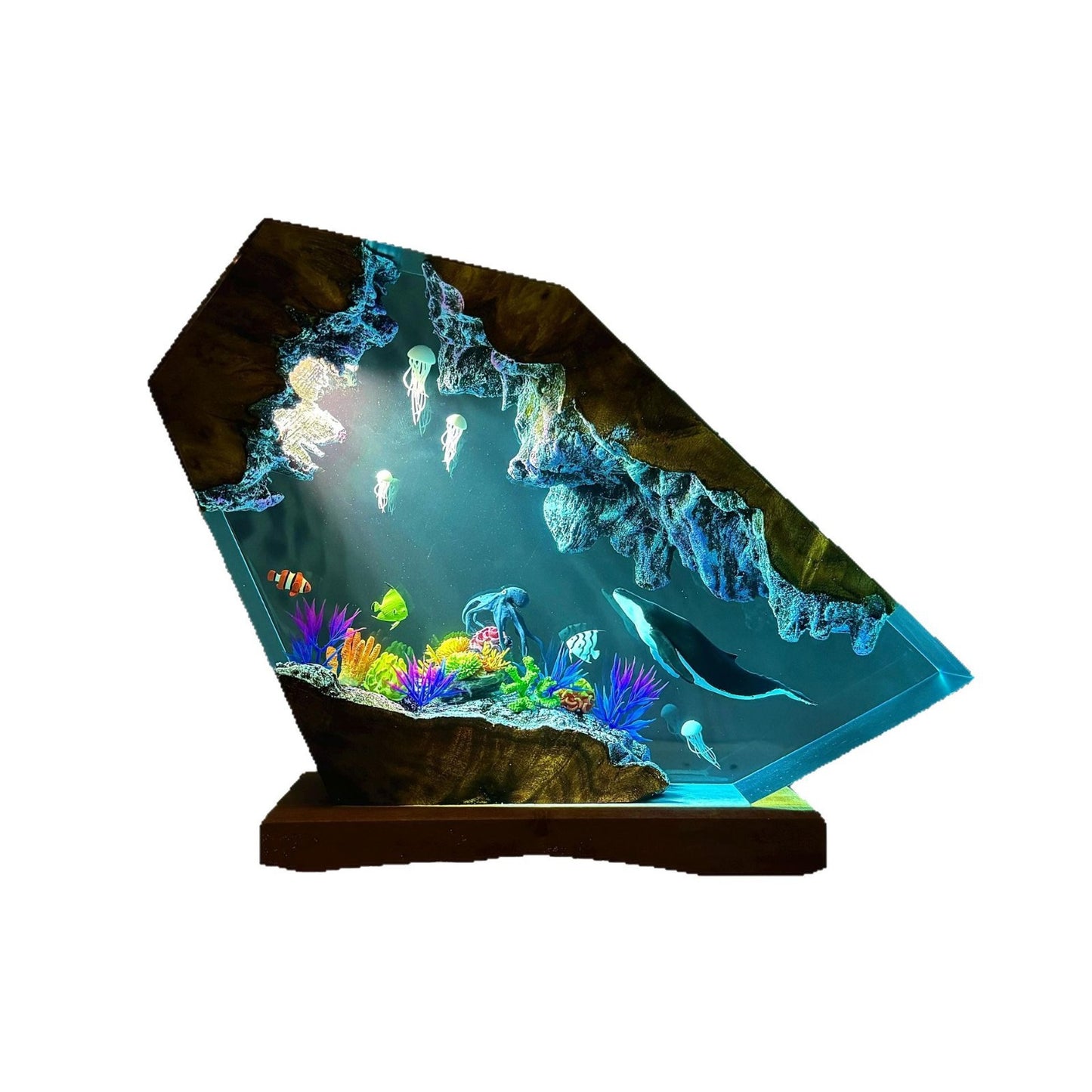 resin night light