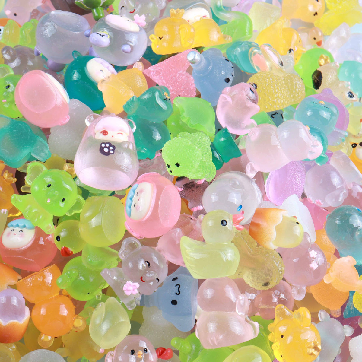 Resin Simulation Mini Luminous Small Animal