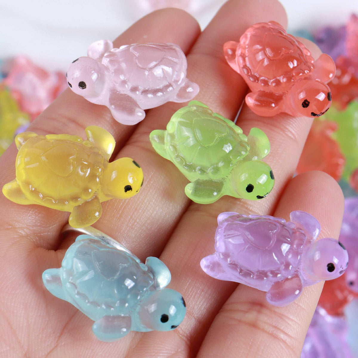 Resin Simulation Mini Luminous Small Animal