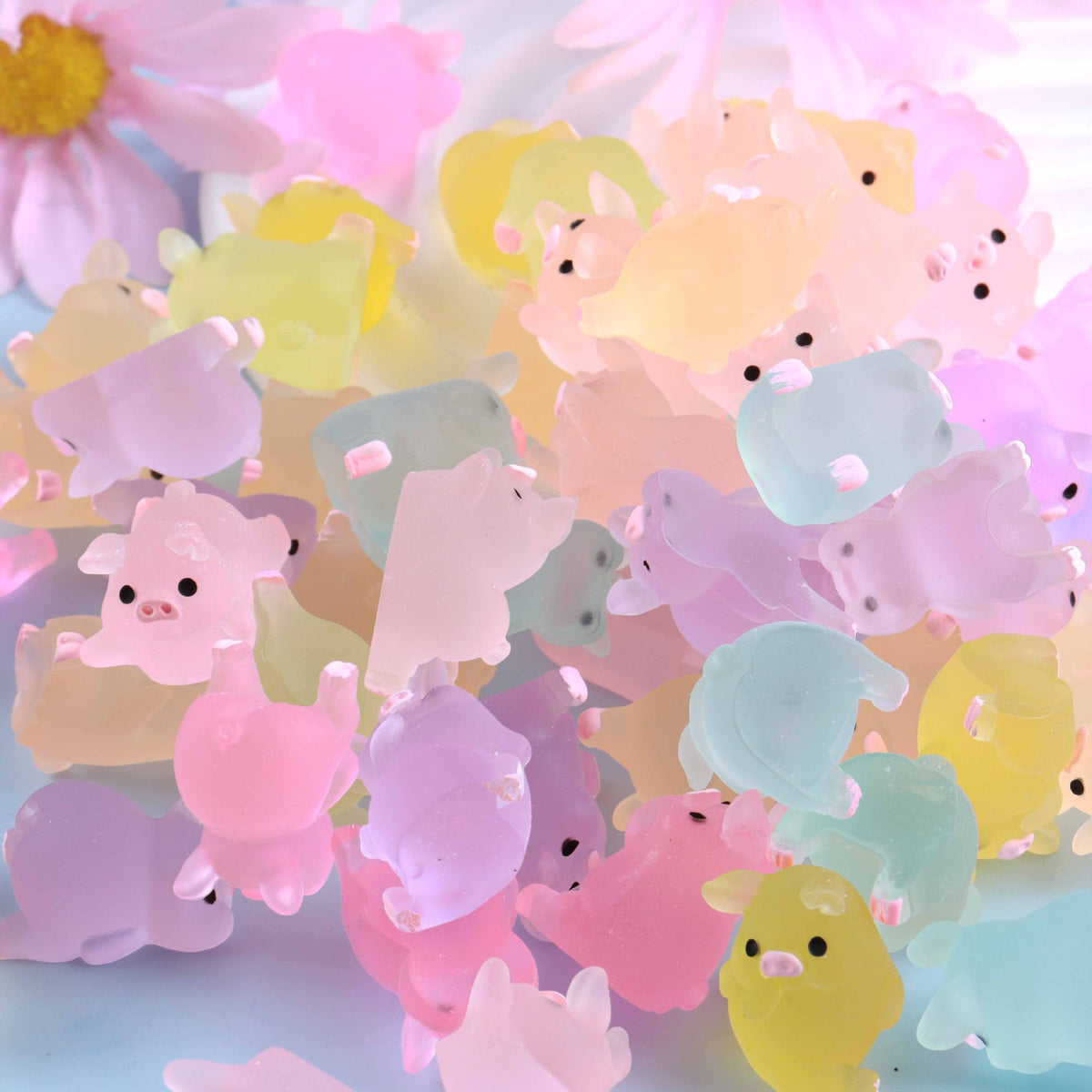 Resin Simulation Mini Luminous Small Animal
