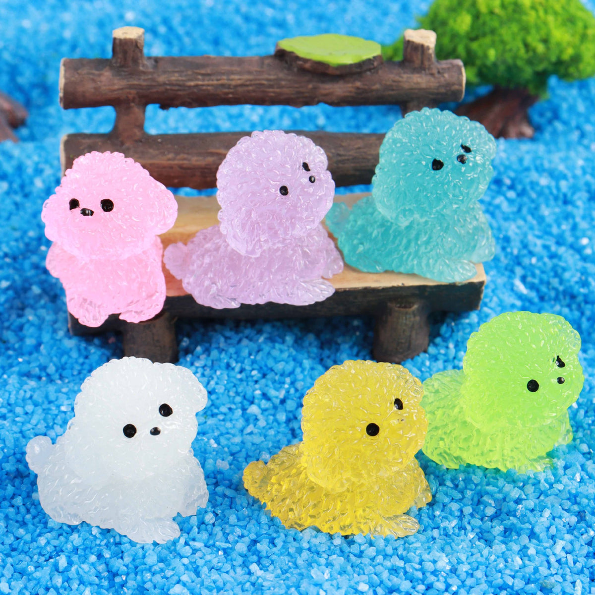 Resin Simulation Mini Luminous Small Animal