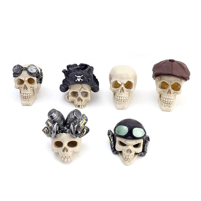 Resin Skull Ornaments