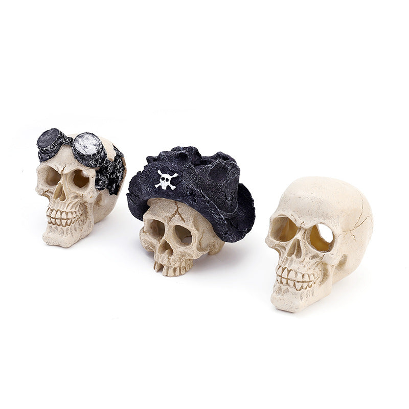 Resin Skull Ornaments