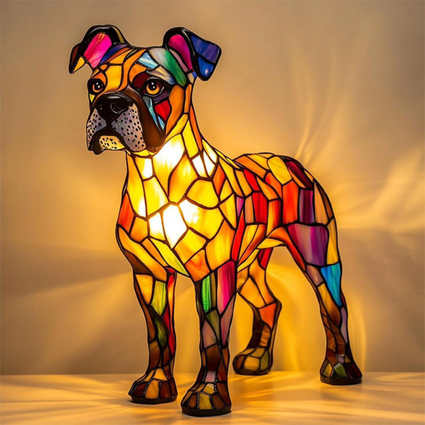 Resin Statue LED Light Ornament