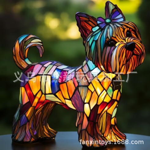 Resin Statue LED Light Ornament