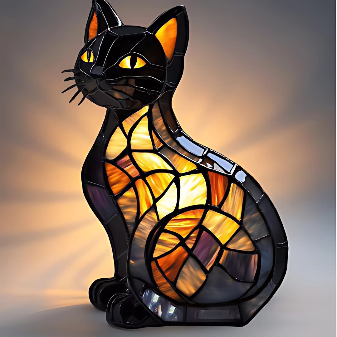 Resin Statue LED Light Ornament