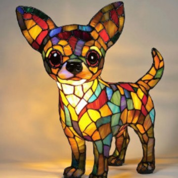 Resin Statue LED Light Ornament