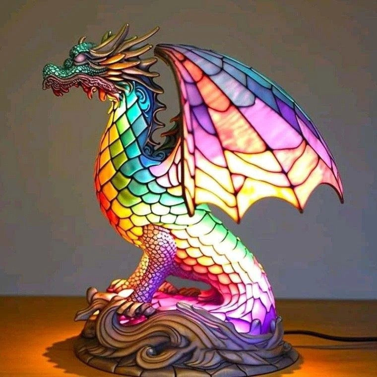 Resin Statue LED Light Ornament