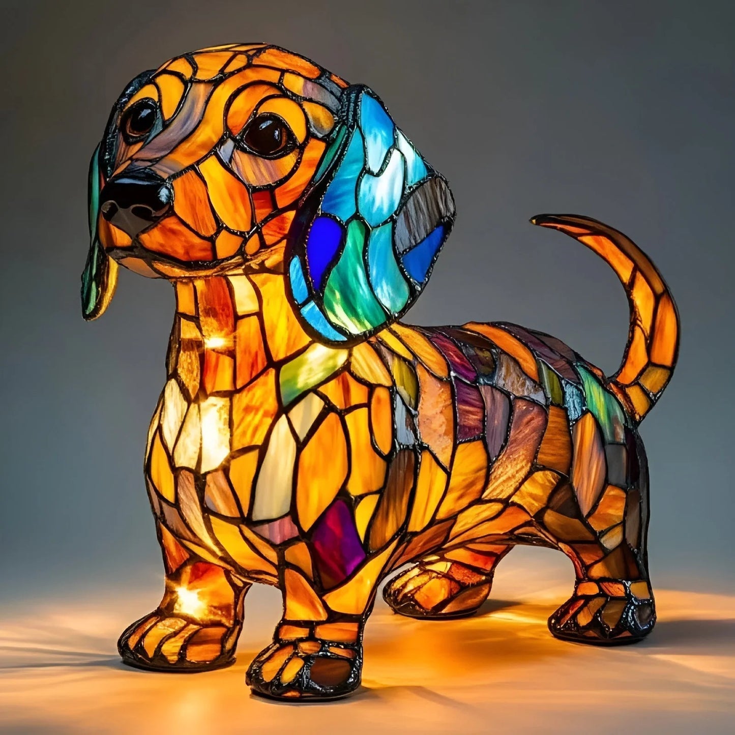 Resin Statue LED Light Ornament
