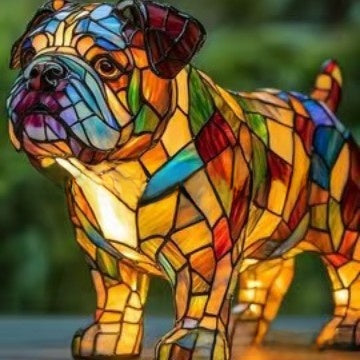 Resin Statue LED Light Ornament