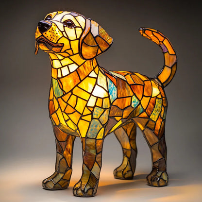 Resin Statue LED Light Ornament