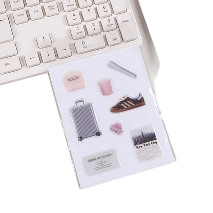 Resin sticker