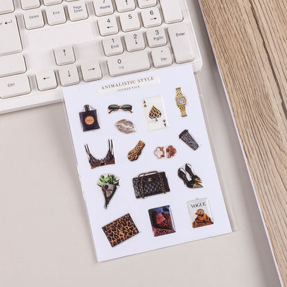 Resin sticker
