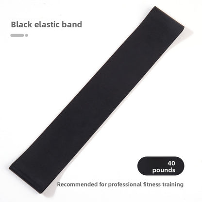 Resistance band exercise for the buttocks