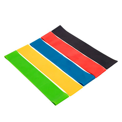 Resistance band exercise for the buttocks