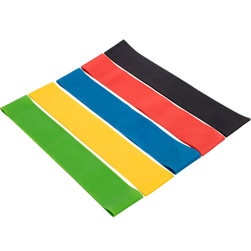 Resistance band exercise for the buttocks