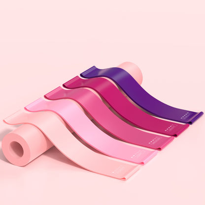 Resistance band yoga strap