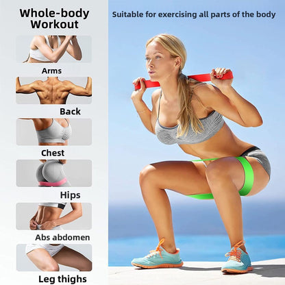 Resistance band yoga strap