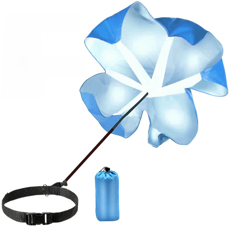 Resistance training and explosive power training parachute