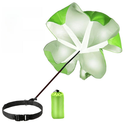 Resistance training and explosive power training parachute