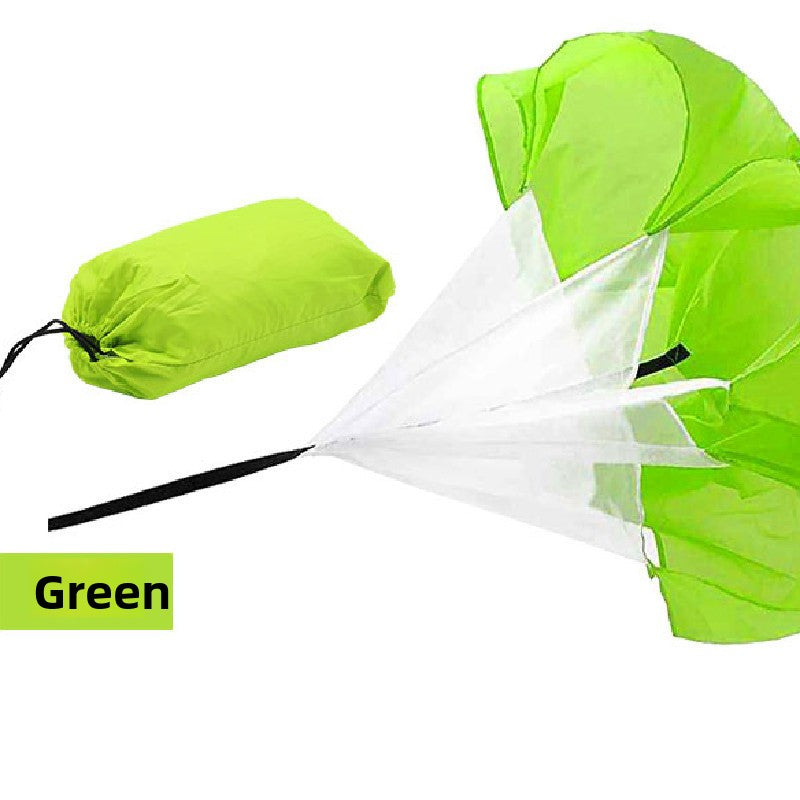 Resistance training and explosive power training parachute