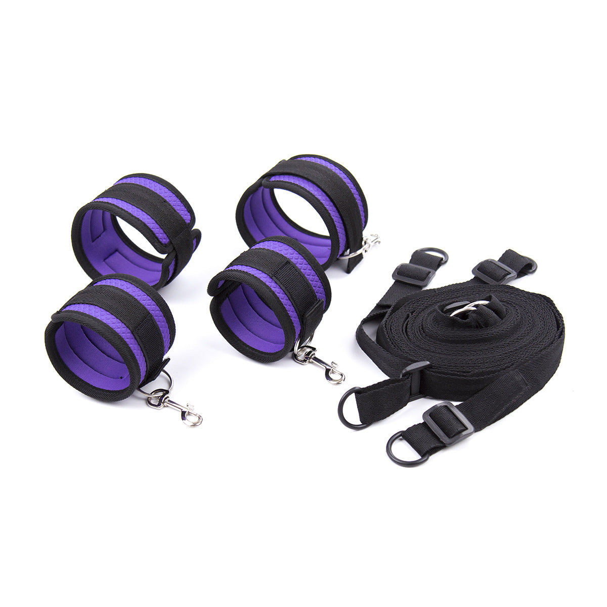 restraint straps blindfold