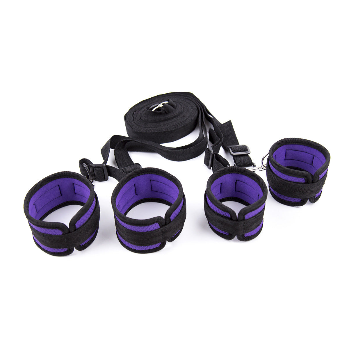 restraint straps blindfold
