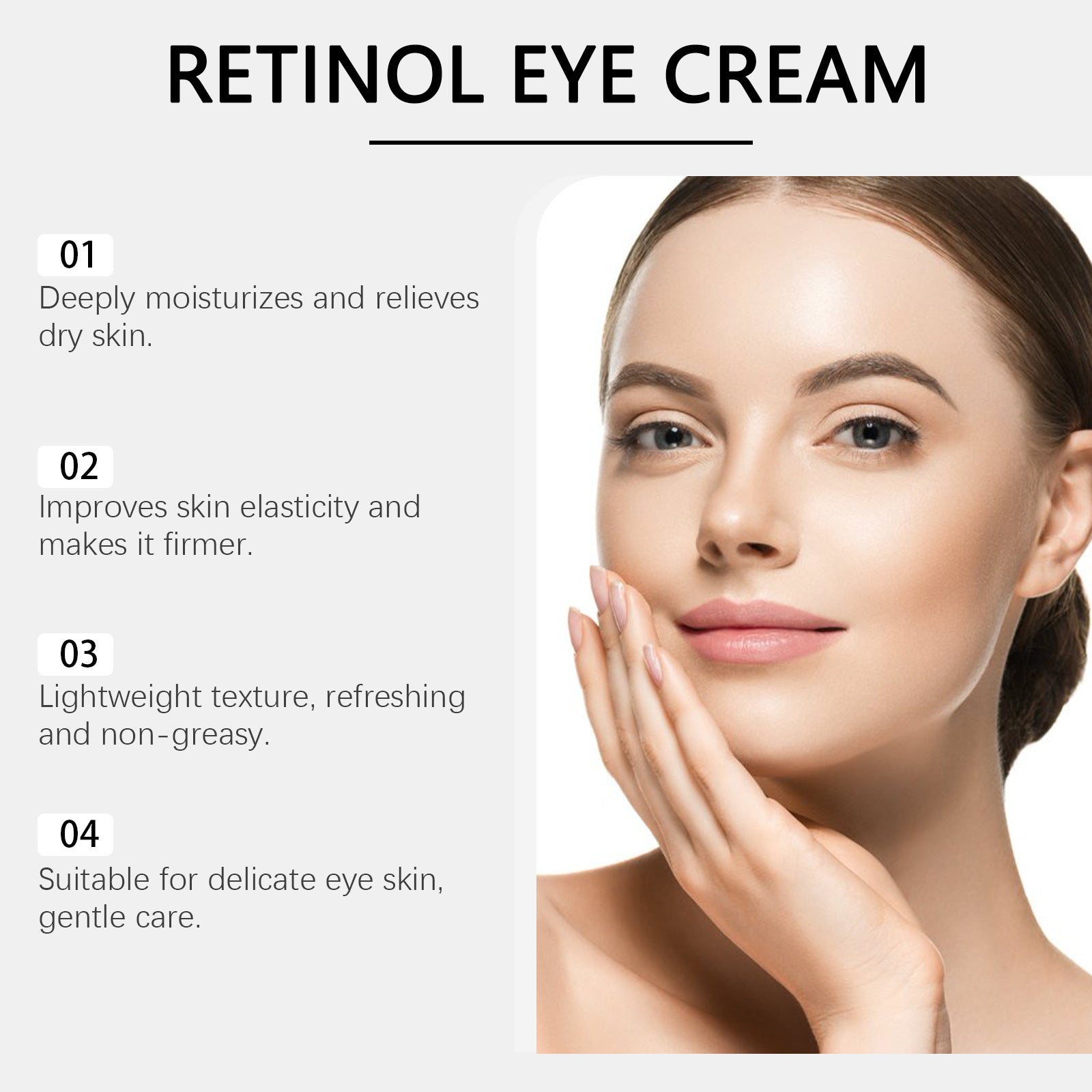 Retinol Eye Cream for Fading Fine Lines