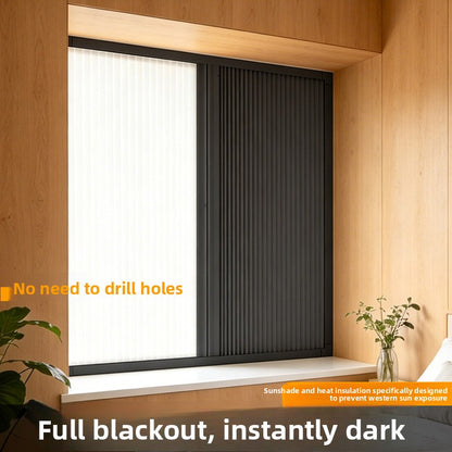 Retractable Blackout Window Shades
