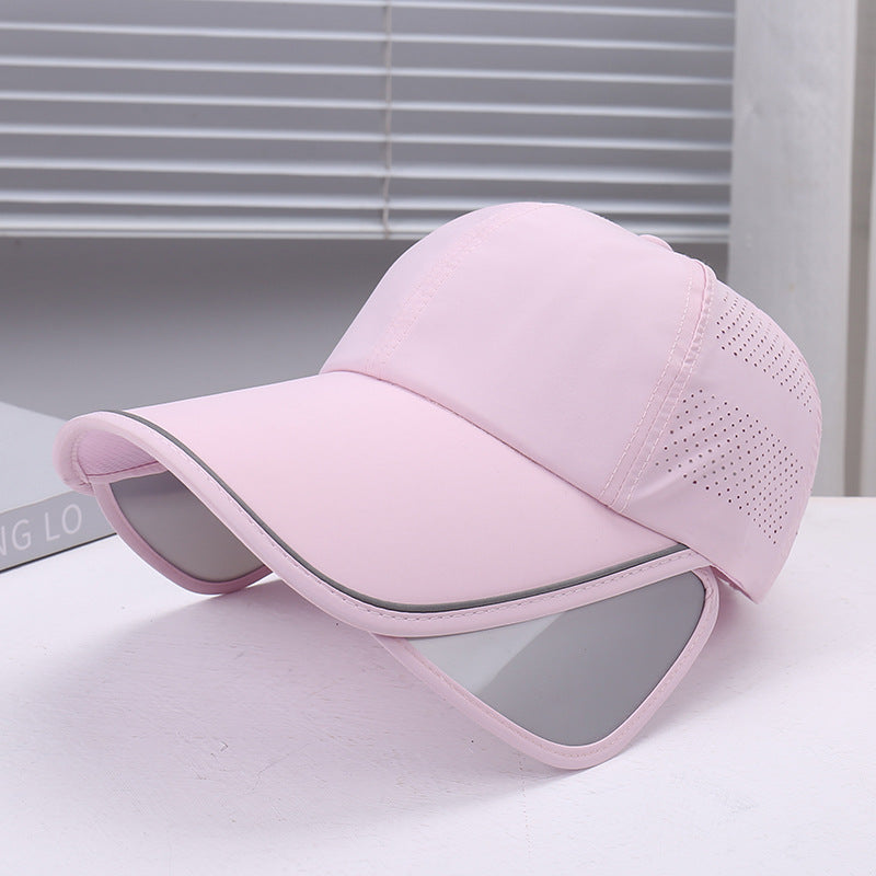 Retractable Brim Sun Hat for Outdoor Sports