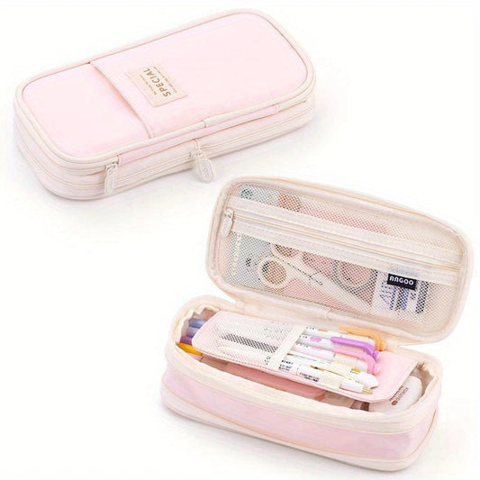 Retractable Canvas Pencil Case