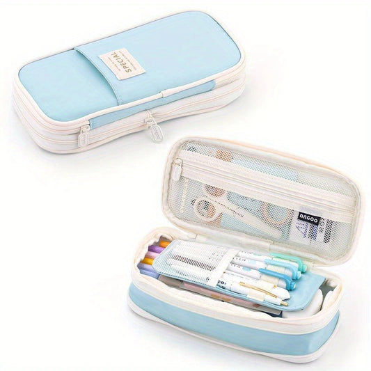 Retractable Canvas Pencil Case