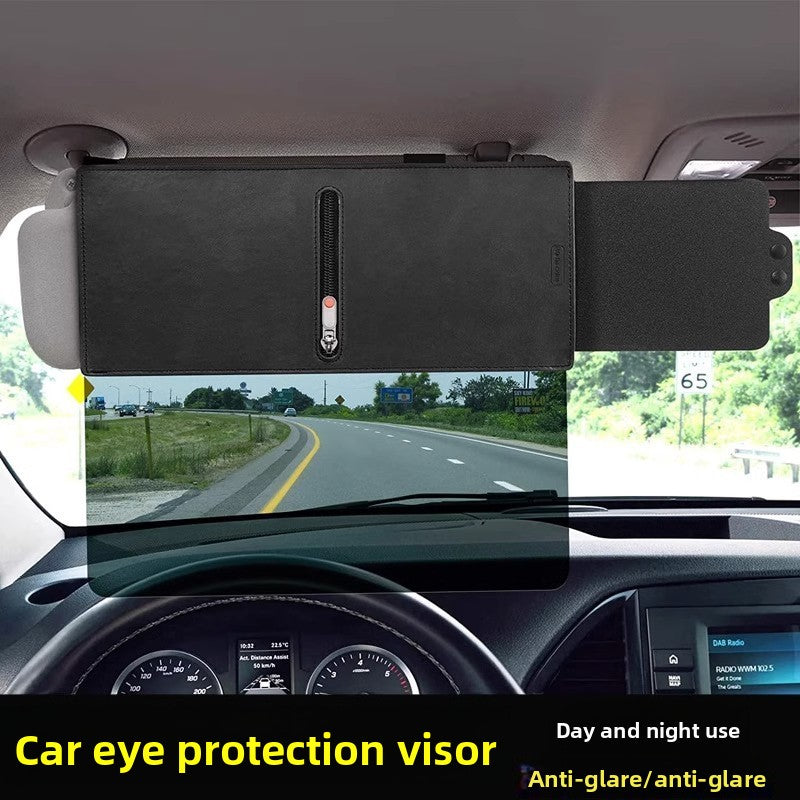 Retractable Car Sunshade, Anti-Glare Universal Fit Sun Visor