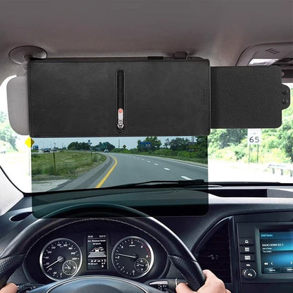 Retractable Car Sunshade, Anti-Glare Universal Fit Sun Visor