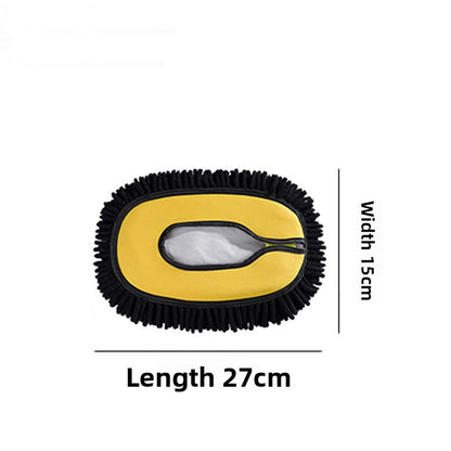 Retractable Car Wash Brush with Soft Bristles